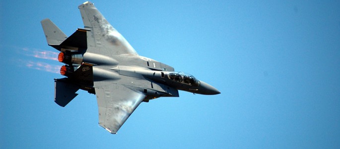 Eurofighter up close banking